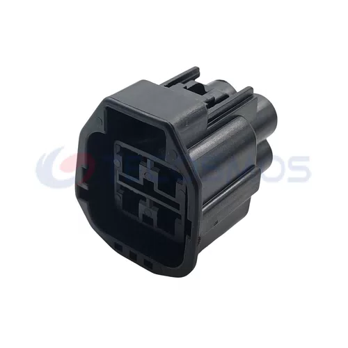 4-Pin Female Waterproof Wire Harness Sensor Plug 7282-5595-10 for Car with ABS & Nylon Housing Copper Contact Material